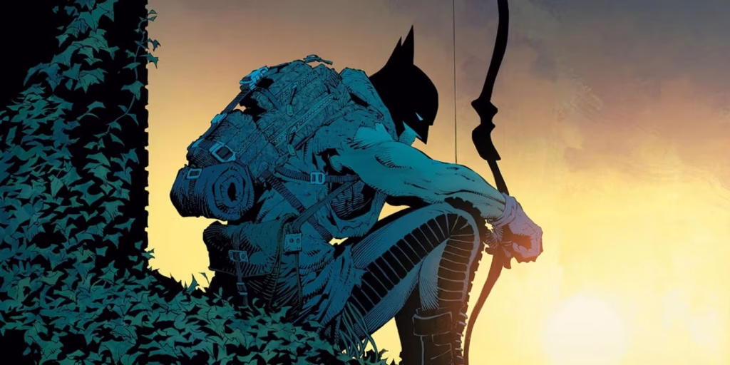 Batman by Greg Capullo. A great, dark version of the caped crusader © Warner Bros